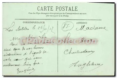 Les Sables-d'Olonne — Bulwar Zachodni — LL. 114 — Rewers