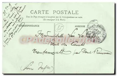 Les Sables-d'Olonne — Plaża w czasie kąpieli — LL. n°14 — Rewers