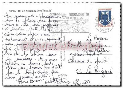 Ilha de Noirmoutier — vista panorâmica — Europost — Verso