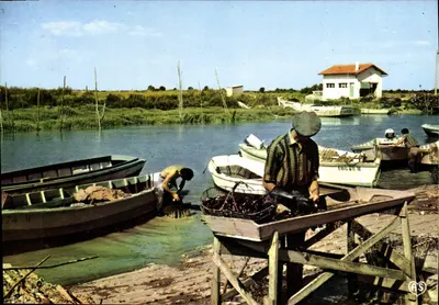 Pescadores de mexilhões em La Roche-sur-Yon — editor AS, n°42
