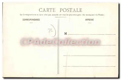 Zamek Chèreperrine (Orne) — Widok ogrodu — A. Tribbar, wydawca, Mamers — Rewers