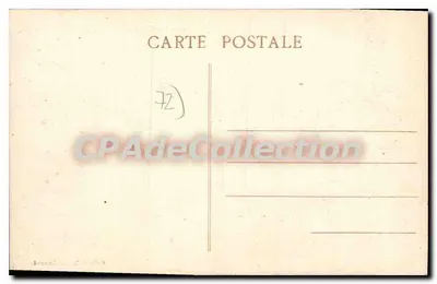 Chahaignes (Sarthe) - La Jaille (Lado Norte) — vista de um castelo à beira de um rio — Verso