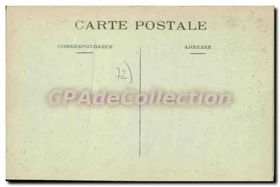 Chaufour (Sarthe) — Jezioro Denisière — Photo Aliniant, Le Mans — Rewers