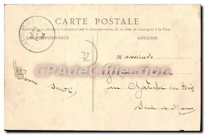 Le Mans — A Caixa de Poupança — O Boulevard René Levasseur — Verso