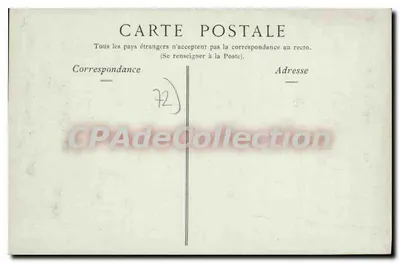 Brzegi rzeki Sarthe (u Raterie) — kolekcja N.D. Fot. — nr 99 — Rewers