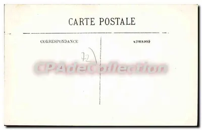 Chevillé (Sarthe) — Zamek La Roche — wydawca Kiché G. Pedu, Loué (Sarthe) — Rewers