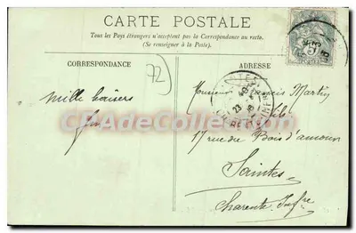 Le Mans — Praça da República — LL. n°18 — Verso