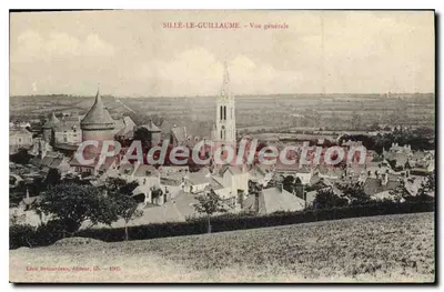 Sillè-le-Guillaume — Vista geral — Édouard Besnard, editor, n° 1005