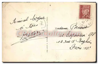 Fresnay-sur-Sarthe — Most nad Sarthe i Stare Zamki — Wyd. Grand Bozat, n° 4543 — Rewers