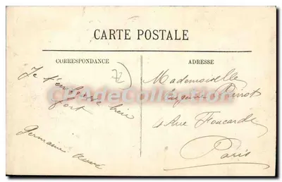 Le Mans — A Praça da República e a Bolsa de Comércio — LL. n°139 — Verso