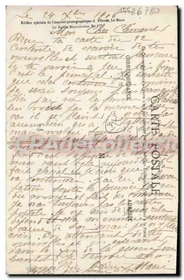 Zmieniony - Wewnętrzna Tournelle — Zamek Busardière (Pan hrabia A. de Nicolay) — Wydanie specjalne Komputera fotograficznego z Orléans, Le Mans — Rewers