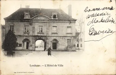Louhans — O Hotel de Ville — Imp. Londeau-Connat — Louhans