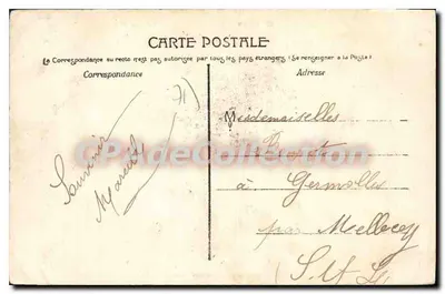 Autun — Ratusz — Fototypia J. Coquardourt - Autun — Rewers