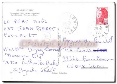 Dollon — widok miasta — Wydawnictwo HERAULT & BELLEME — Rewers