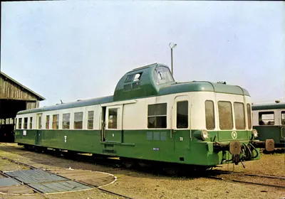 Autorail « Picasso » — Estação de Connerré-Beillé — Transvap
