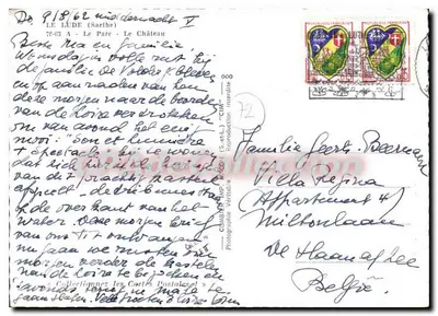 लुडे के किला — सर्थ — एडिटर CPAdeCollection, श्रृंखला संख्या अदृश्य — पीछे