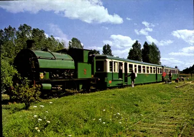 Trem turístico da Sarthe — Estação de Connerre-Beillé — Transvap