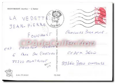 Montbizot (Sarthe) — Katedra — Cing — Rewers