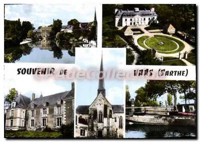 VaaS (Sarthe) — Lembrança de VaaS (Sarthe) — Bilhete postal antigo