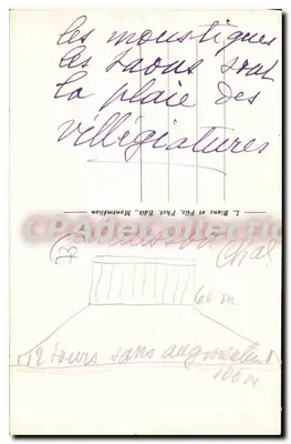 Saint-Pierre-d'Albigny — Estrada dos Bauges — Hotel do col do Frène (alt. 956m) e o Arclusaz (alt. 2046m) — Savoie Tourisme — Verso