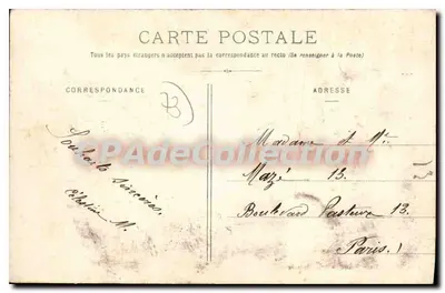 Grésy-sur-Isère — Vista geral — E. Reynaud, editor, n° 1184 — Verso