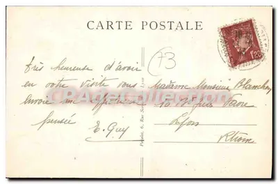 LA LÉCHÈRE-LES-BAINS (Savoie) — Zakład termalny i Hotel Radiana — Rewers