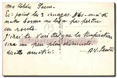 Aix-les-Bains — vista panorâmica — editor L. Bimbot, Montpellier — Verso