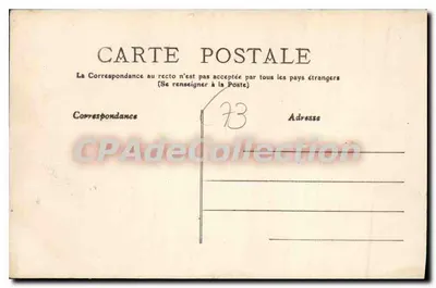 Castelo do Bourdeau — Arredores de Aix-les-Bains — Savoie — n°131 — Verso