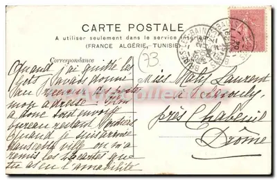 Chalet dei Termini — Brides-les-Bains vicino a Moutiers — editore Paris 21257 — Verso
