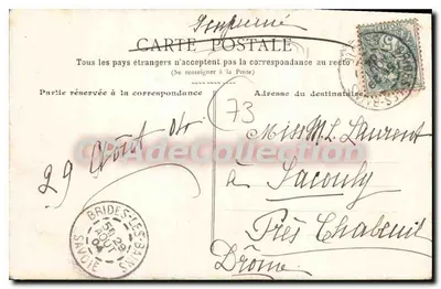 Brides-les-Bains — Algemene uitzicht (Casino en Thermalinstallatie) — J. G. — Achterkant