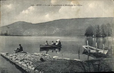 Lago de Aiguebelette e Montanha da Epine — LEPIN — 1951