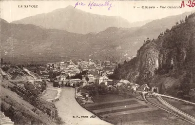 Cluses - Vista Geral — A Saboia — B. F., Paris, n° A.26