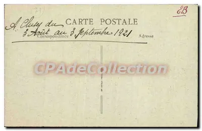 Cluses - Vista Geral — A Saboia — B. F., Paris, n° A.26 — Verso