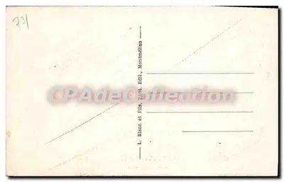 Notre-Dame de MYANS — (Savoie) — L. BLANC, Montmélian, n° 1198 — Verso