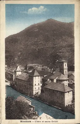 Moutiers — O Isère e o antigo Bispo — Edição A. Thibayat, Toulouse
