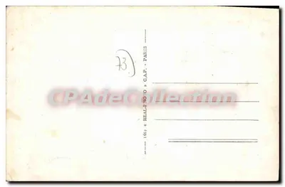 Aix-les-Bains - O espelho d'água e o Parque — editor C.A.P. - n° 46 — Verso