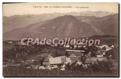St Pierre-d'Albigny — Vista geral — A.B.E.M. n° 4234