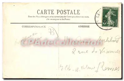 Chambéry, widok z Montyex — Góry Nivolet i Penay — LL. — Rewers