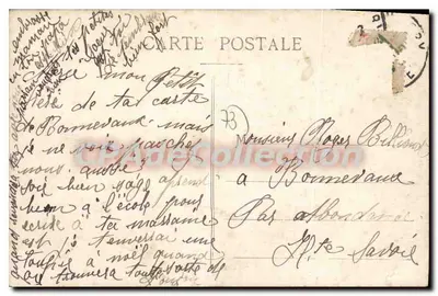 Taniec Savoijski — Pięćdziesięciolecie aneksji Savoii do Francji (1860-1910) — Zbiór L. Grimal, Chanbéré — Rewers