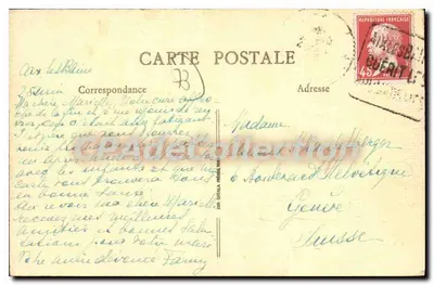 Aix-les-Bains — Pawiłon źródła Dwóch Królowych — B. R., Paryż — 'Lux' — n°90 — Rewers