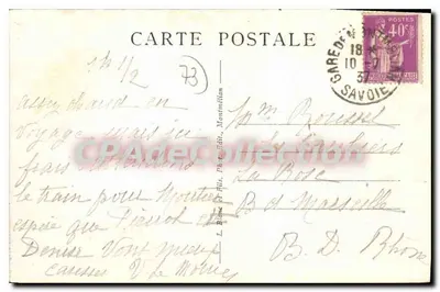 Montmélian — Widok z góry — Savoie Tourisme — Rewers