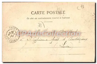 Arredores de Chambéry — O Castelo da Cruz e o Nivolet — Lib. Edit. E. Reynaud - 505 — Verso