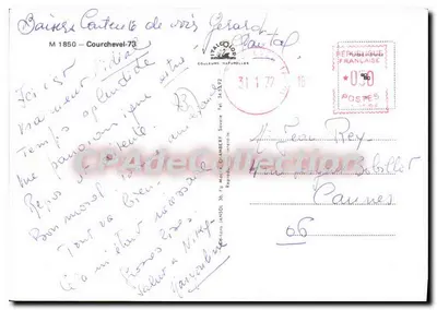 Courchevel — 1850 m — Publisher Jansol — Back