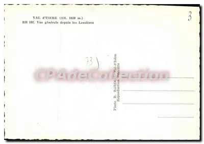 वैल डी इसेर (ऊंचाई 1850 मीटर) — लेसियर से व्यापक दृश्य — फोटो आर. बार्डोन — पीछे
