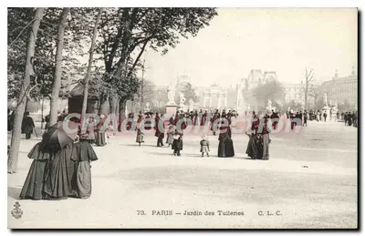 Paryż — Jardin des Tuileries — C. L. C. nr 73
