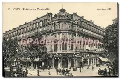 Paryż - Teatr Vaudeville — B. F. Paris, nr 99