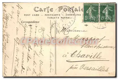 Houlgate (Calvados) — El Molino Landry — editor V. 21 — Reverso