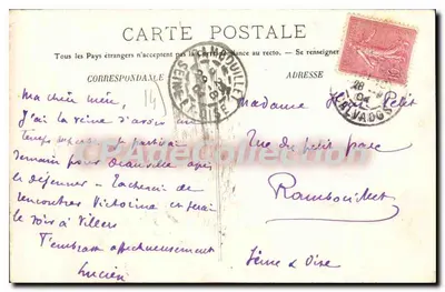Trouville — A Peixaria — LL — Verso