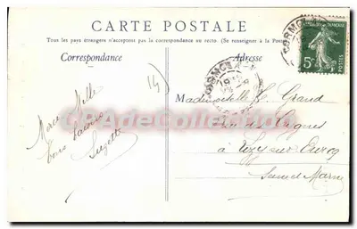 Villers-Bocage — Estátua de Richard Lenoir — Edição Xémairé — Verso