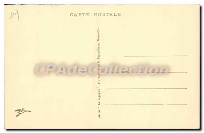 Caen - A Torre Leroy e o Mercado Coberto — editor não identificado, n° de série 98 — Verso